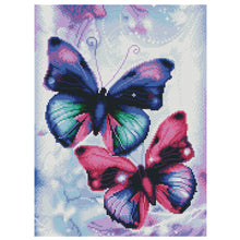 Load image into Gallery viewer, 11CT Full Cross Stitch | butterfly (36x46cm)