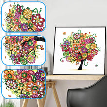 Load image into Gallery viewer, Crystal Rhinestone Diamond Painting Kit | Season Tree