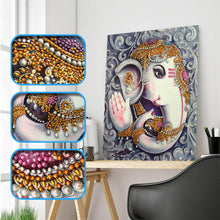 Load image into Gallery viewer, Crystal Rhinestone Diamond Painting Kit | Elephant