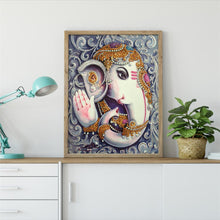 Load image into Gallery viewer, Crystal Rhinestone Diamond Painting Kit | Elephant