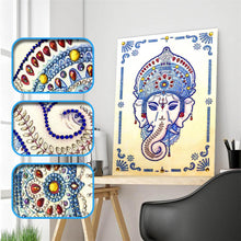 Load image into Gallery viewer, Crystal Rhinestone Diamond Painting Kit | Elephant Trunk Buddha