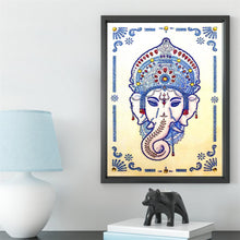 Load image into Gallery viewer, Crystal Rhinestone Diamond Painting Kit | Elephant Trunk Buddha