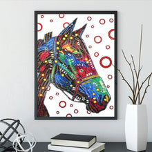 Load image into Gallery viewer, Crystal Rhinestone Diamond Painting Kit | Color Horse