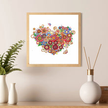 Load image into Gallery viewer, Crystal Rhinestone Diamond Painting Kit | Flower Love
