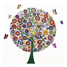 Load image into Gallery viewer, Crystal Rhinestone Diamond Painting Kit | Season Tree