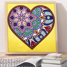Load image into Gallery viewer, Crystal Rhinestone Diamond Painting Kit | heart