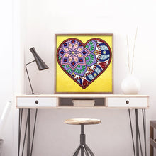 Load image into Gallery viewer, Crystal Rhinestone Diamond Painting Kit | heart