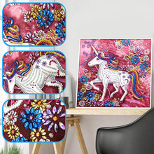 Load image into Gallery viewer, Crystal Rhinestone Diamond Painting Kit | Cartoon Animal Unicorn