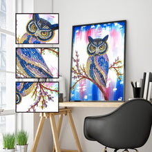 Load image into Gallery viewer, Crystal Rhinestone Diamond Painting Kit | Animal Owl