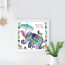 Load image into Gallery viewer, Crystal Rhinestone Diamond Painting Kit | Baby Elephant