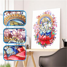 Load image into Gallery viewer, Crystal Rhinestone Diamond Painting Kit | Elephant Trunk Buddha