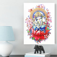 Load image into Gallery viewer, Crystal Rhinestone Diamond Painting Kit | Elephant Trunk Buddha