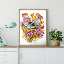 Load image into Gallery viewer, Crystal Rhinestone Diamond Painting Kit | Honeybee