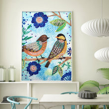 Load image into Gallery viewer, Crystal Rhinestone Diamond Painting Kit | Flowers and birds