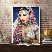 Load image into Gallery viewer, Crystal Rhinestone Diamond Painting Kit | Beautiful woman