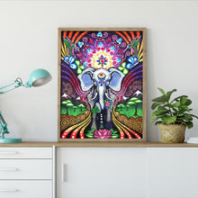 Load image into Gallery viewer, Crystal Rhinestone Diamond Painting Kit | Elephant
