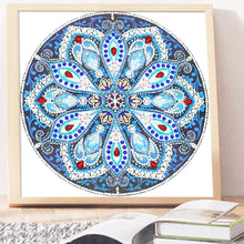 Load image into Gallery viewer, Crystal Rhinestone Diamond Painting Kit | Mandala flower
