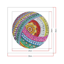 Load image into Gallery viewer, Crystal Rhinestone Diamond Painting Kit | Mandala