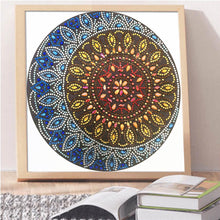 Load image into Gallery viewer, Crystal Rhinestone Diamond Painting Kit | Mandala
