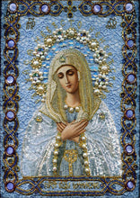 Load image into Gallery viewer, Crystal Rhinestone diamond Painting Kit | Blessed Virgin Mary
