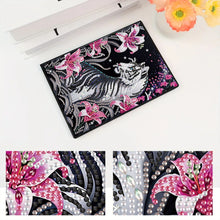 Load image into Gallery viewer, 5D Diamond Art Notebook Set for Adults, DIY Tiger Diary Notebook, Sketchbook
