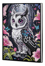 Load image into Gallery viewer, Diamond Art Notebook Set, Owl Diamond Painting Diary, Diamond Painting Notebook, Diamond Art
