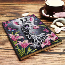 Load image into Gallery viewer, Diamond Art Painting Notebook, Deer Pattern DIY Diamond Art 5D
