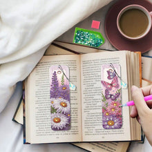 Load image into Gallery viewer, Butterfly Bouquet Pattern, Diamond Painting, Bookmark Handmade 4 Sets
