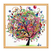Load image into Gallery viewer, Crystal Rhinestone Diamond Painting Kit | Season Tree
