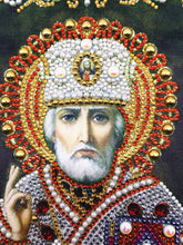 Load image into Gallery viewer, Crystal Rhinestone Diamond Painting Kit | Religious Leaders
