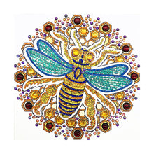 Load image into Gallery viewer, Crystal Rhinestone Diamond Painting Kit | Insect Bee
