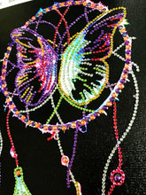 Load image into Gallery viewer, Crystal Rhinestone Diamond Painting Kit | Dreamcatcher Butterfly
