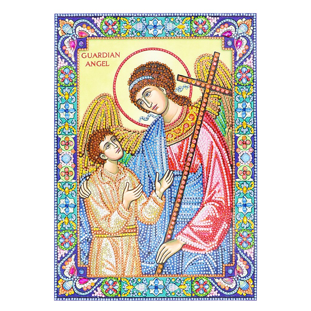 Crystal Rhinestone diamond painting kit | religious figures Virgin and Jesus