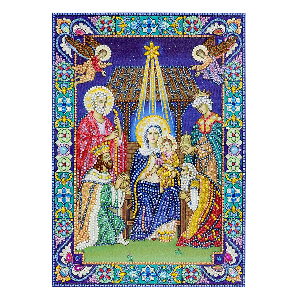 Crystal Rhinestone Diamond Painting Kit | Religious Figure Jesus