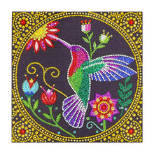 Load image into Gallery viewer, Crystal Rhinestone Diamond Painting Kit | Hummingbird
