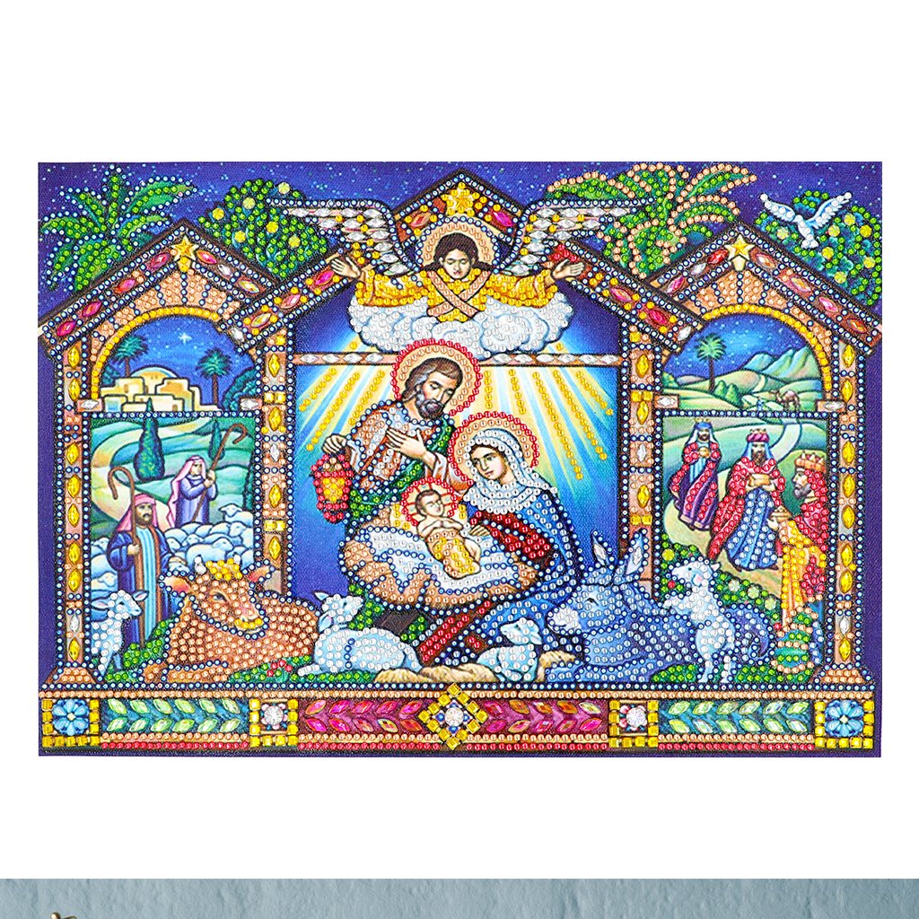 Crystal Rhinestone Diamond Painting Kit | Religious Leaders