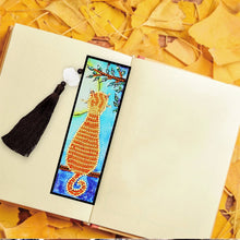 Load image into Gallery viewer, DIY Diamond Painting Bookmark | Cat&#39;s back view
