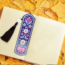 Load image into Gallery viewer, DIY Diamond Painting Bookmark | Flowers
