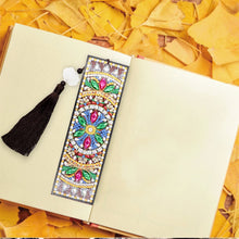 Load image into Gallery viewer, DIY Diamond Painting Bookmark | Mandala Flower
