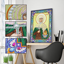 Load image into Gallery viewer, Crystal Rhinestone Diamond Painting Kit | Religious Female Figures
