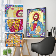 Load image into Gallery viewer, Crystal Rhinestone Diamond Painting Kit | Religious Figure Jesus
