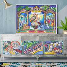 Load image into Gallery viewer, Crystal Rhinestone Diamond Painting Kit | Religious Leaders
