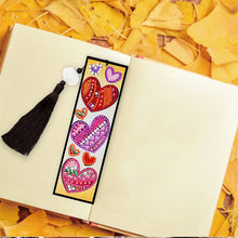 Load image into Gallery viewer, DIY Diamond Painting Bookmark | Heart
