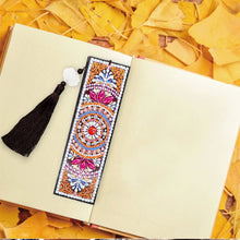 Load image into Gallery viewer, DIY Diamond Painting Bookmark | Mandala Flower
