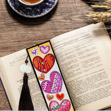 Load image into Gallery viewer, DIY Diamond Painting Bookmark | Heart
