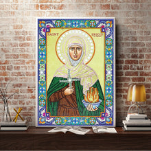 Load image into Gallery viewer, Crystal Rhinestone Diamond Painting Kit | Religious Female Figures
