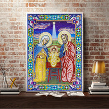 Load image into Gallery viewer, Crystal Rhinestone Painting Kit | Religious Figure Jesus
