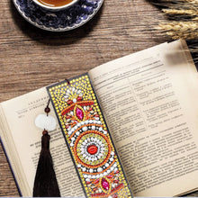 Load image into Gallery viewer, DIY Diamond Painting Bookmark | Mandala Flower
