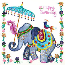 Load image into Gallery viewer, Crystal Rhinestone Diamond Painting Kit | Baby Elephant
