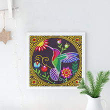 Load image into Gallery viewer, Crystal Rhinestone Diamond Painting Kit | Hummingbird
